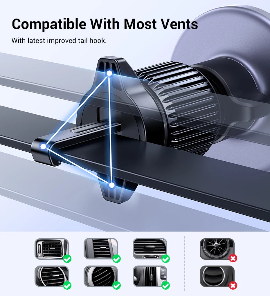 Magnetic Car Phone Holder | Air Vent Phone Mount – ZAIYNE