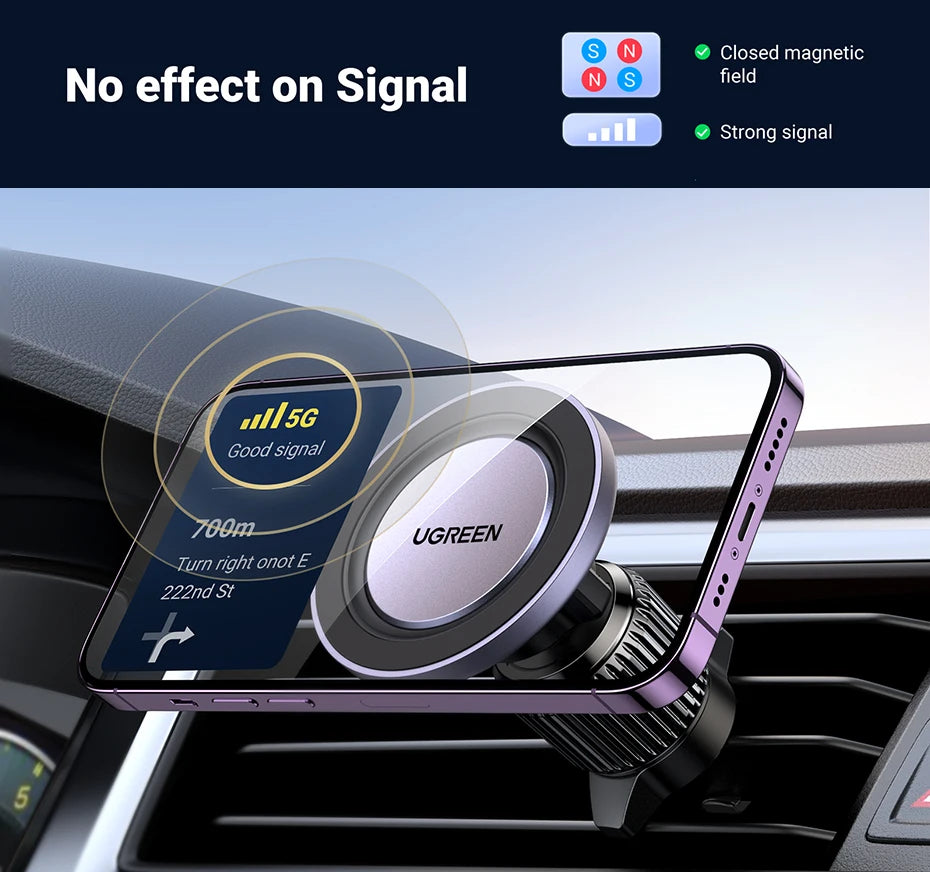 Magnetic Car Phone Holder | Air Vent Phone Mount – ZAIYNE