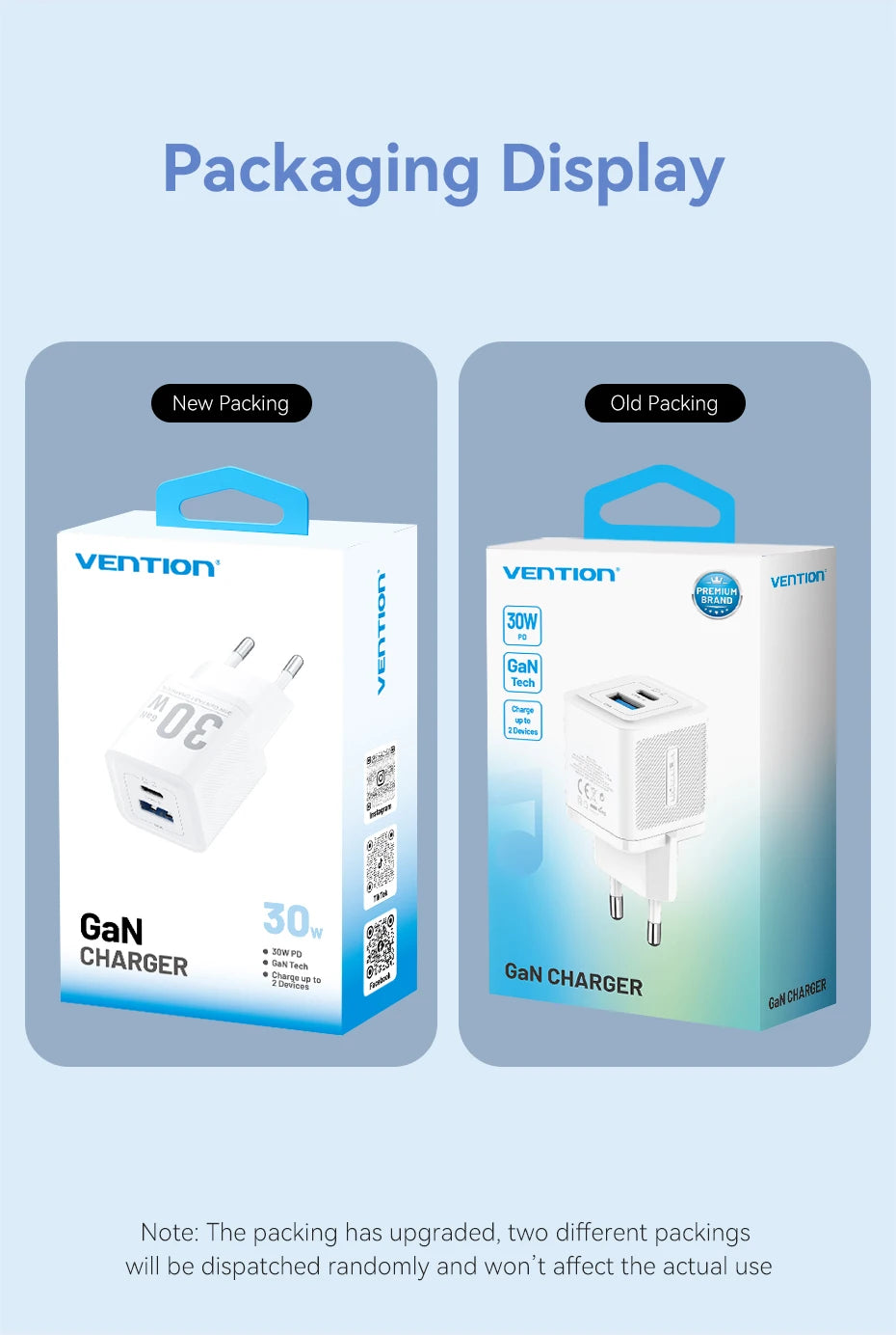 Vention 30W GaN USB-C Fast Charger | ZAIYNE