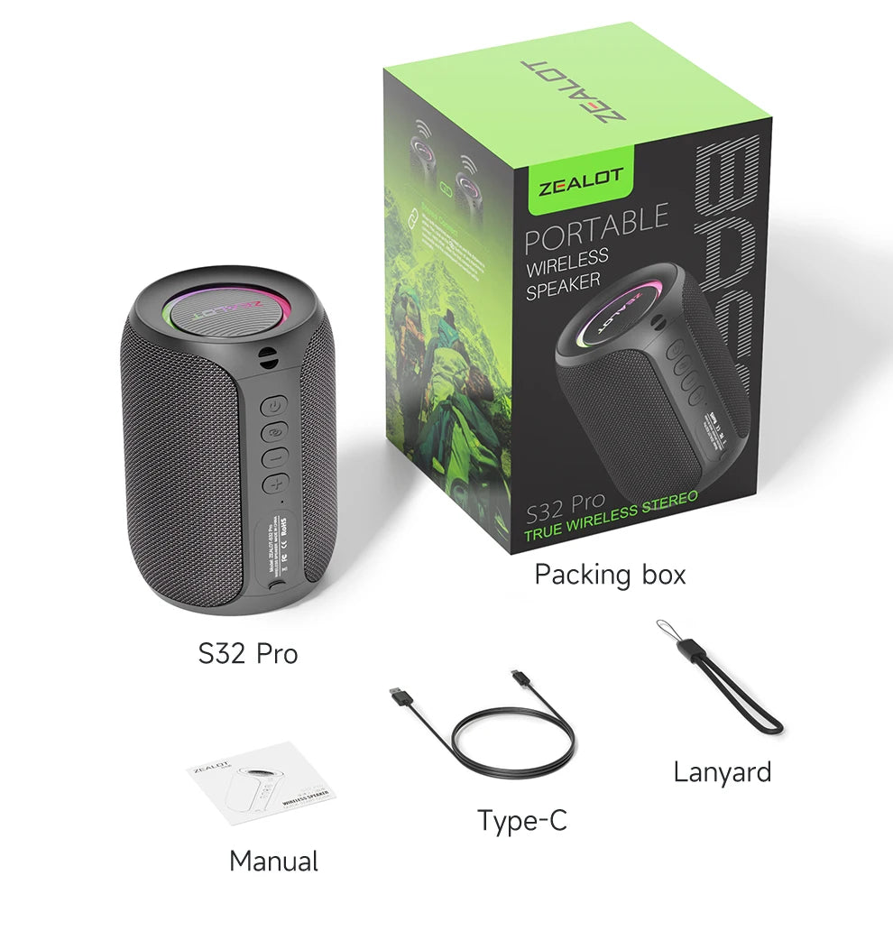 Mini Bluetooth Speaker – Portable, Waterproof & Wireless Audio