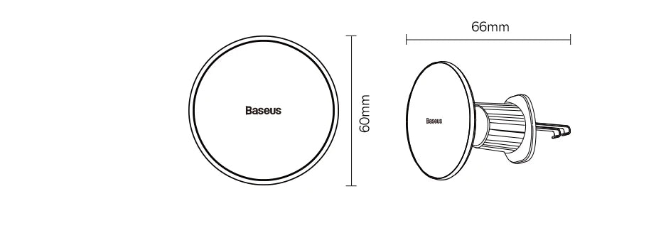 Magnetic Wireless Car Charger 15W | Phone Mount for Car – ZAIYNE