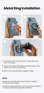 Magnetic Car Phone Holder | Air Vent Phone Mount – ZAIYNE