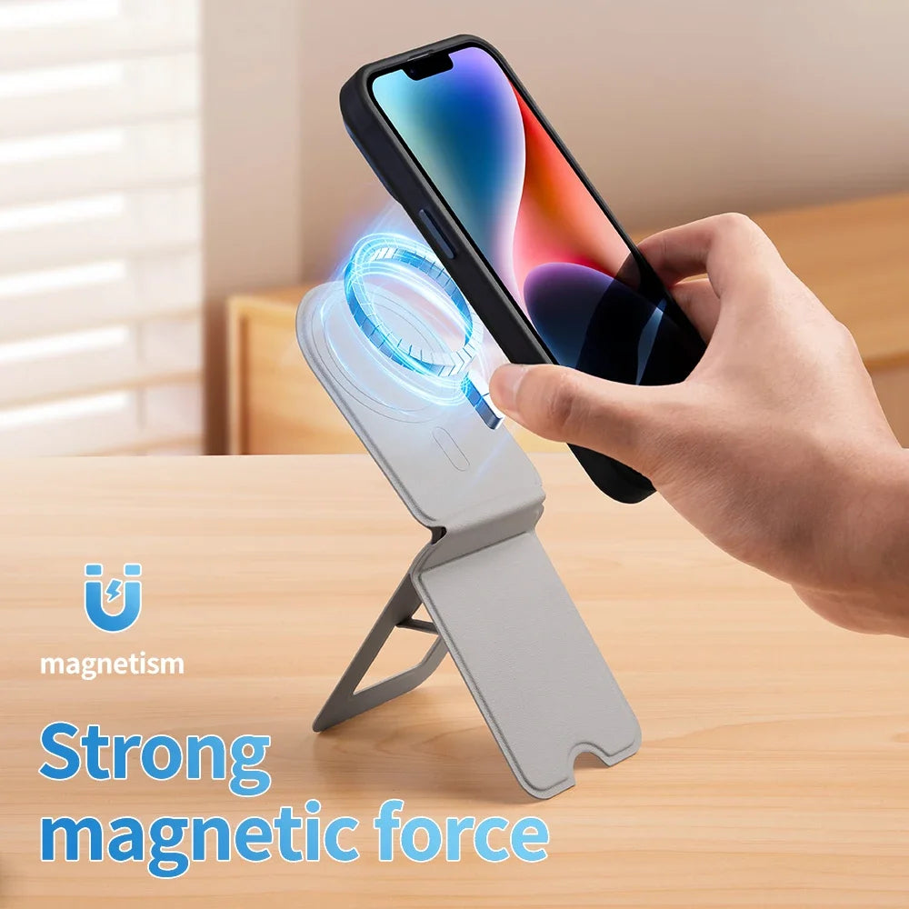 Magnetic Foldable Phone Stand for Desk | Hands-Free Holder – ZAIYNE