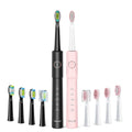 Electric Sonic Toothbrush – 8 Replacement Heads & Waterproof Design