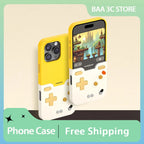 Retro Game Phone Case – Shockproof, Playable Mini Console, iPhone 16–17