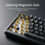 ZAIYNE AK820 MAX Pro – Magnetic Switch RGB Mechanical Keyboard | 8K Response