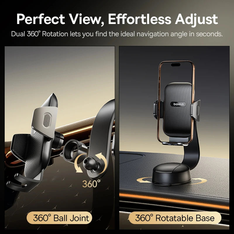 Adjustable Car Phone Holder | Dashboard Phone Mount – ZAIYNE