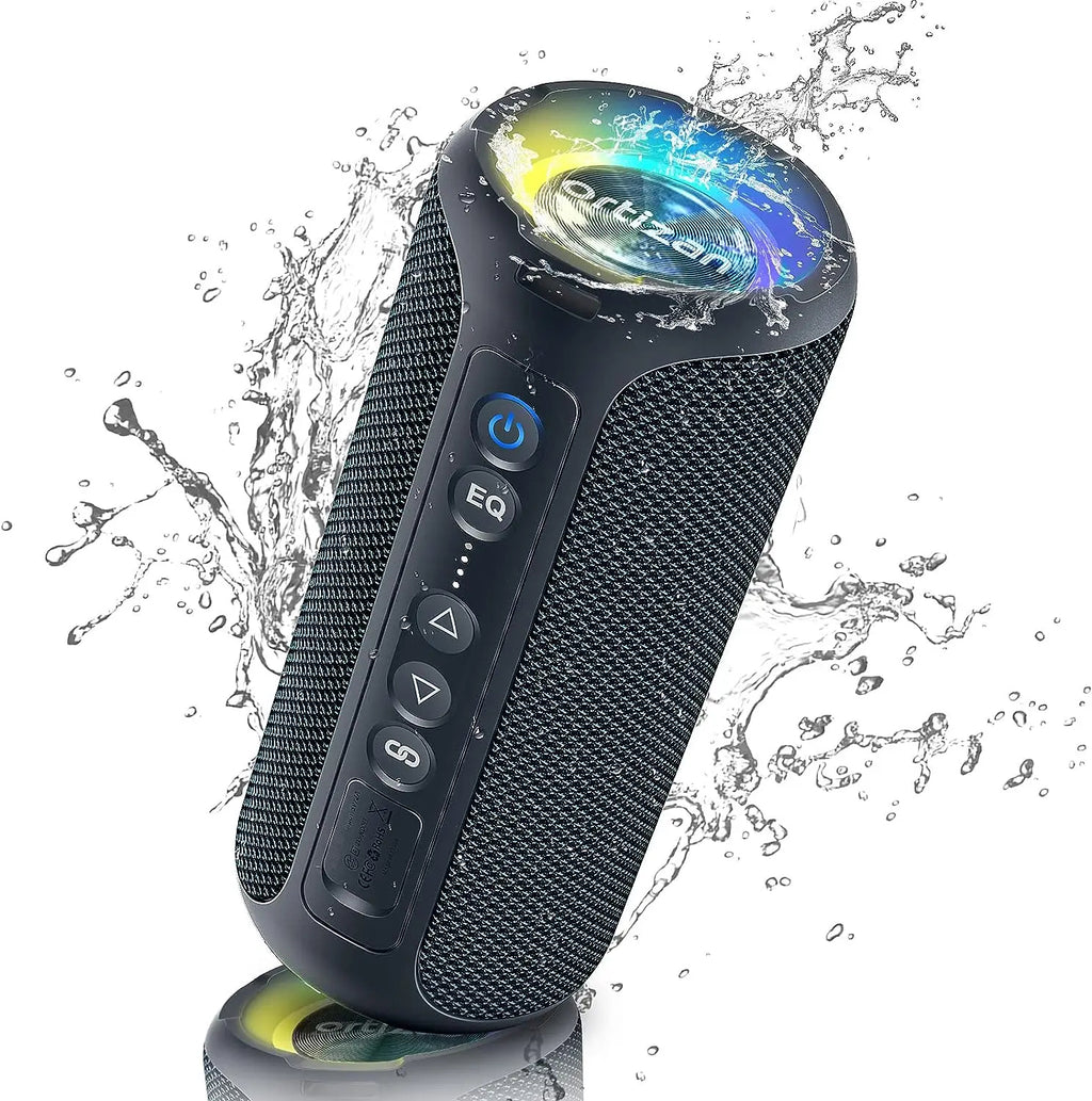 Portable Bluetooth Speaker – Waterproof, Deep Sound & Long Battery