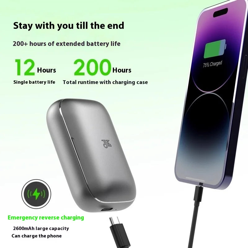 Wireless TWS Earbuds – Noise Reduction, Long Battery & IPX7 Waterproof