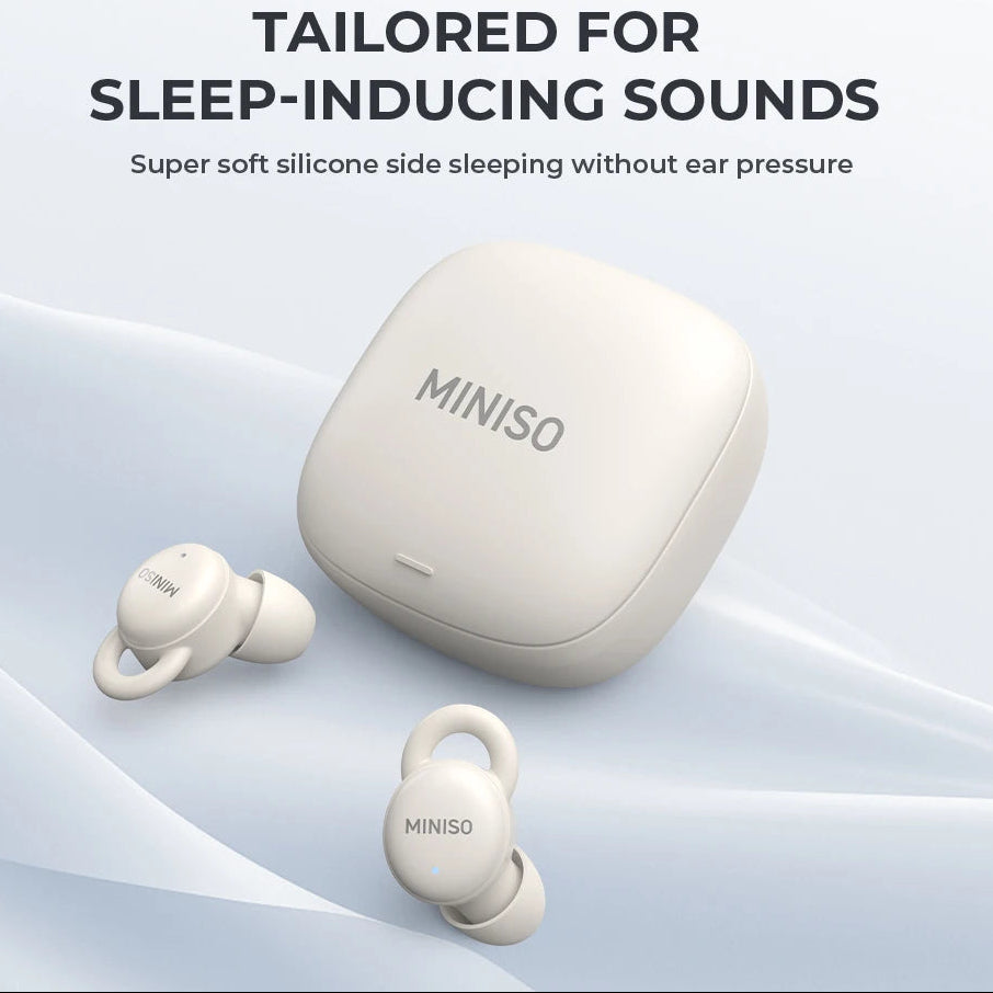 X10 Wireless Bluetooth 5.4 Sleep Earphones – Ultra-Soft, Noise Control, Long Battery Life (Pink)