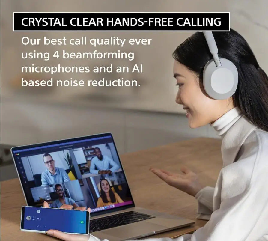 Sony WH-1000XM5 – Premium Noise Cancelling Headphones, 30h Battery Life