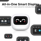 Premium LightBuds Magic — Smart Touch Wireless Earphones with ANC + ENC & LCD Display