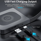 4-in-1 Magnetic Wireless Charger | 15W Fast Charging Stand