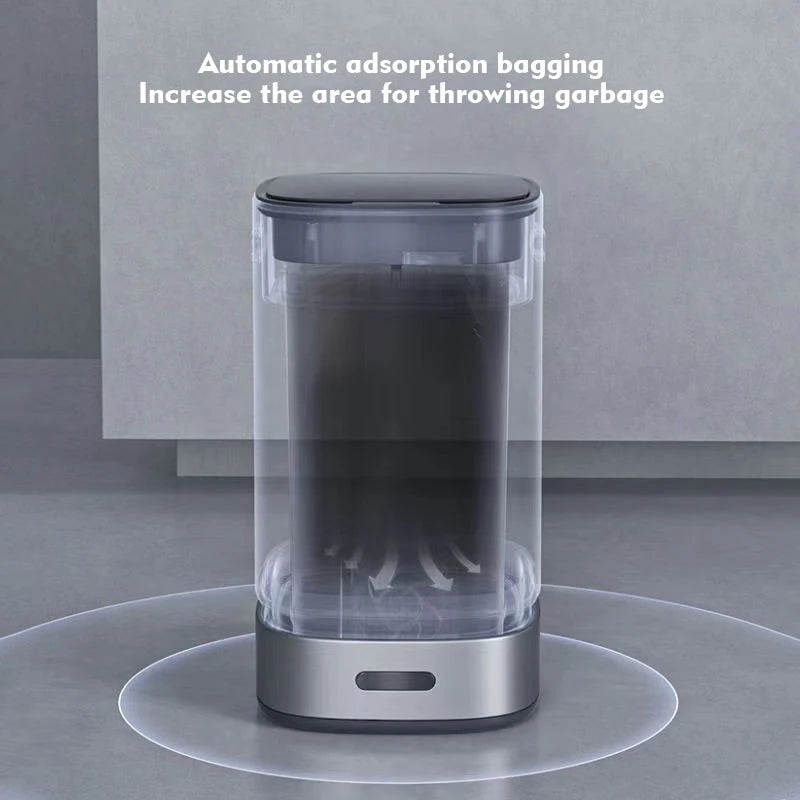 13L Smart Automatic Trash Can – Motion Sensor, Self-Sealing, USB-C Charging