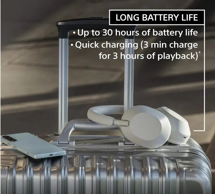Sony WH-1000XM5 – Premium Noise Cancelling Headphones, 30h Battery Life
