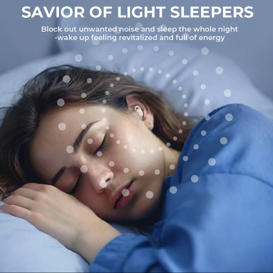 X10 Wireless Bluetooth 5.4 Sleep Earphones – Ultra-Soft, Noise Control, Long Battery Life (Pink)