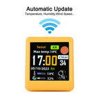 Smart Wi-Fi Weather Station Clock with Temperature & Humidity Display