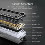 ZAIYNE AK820 MAX Pro – Magnetic Switch RGB Mechanical Keyboard | 8K Response