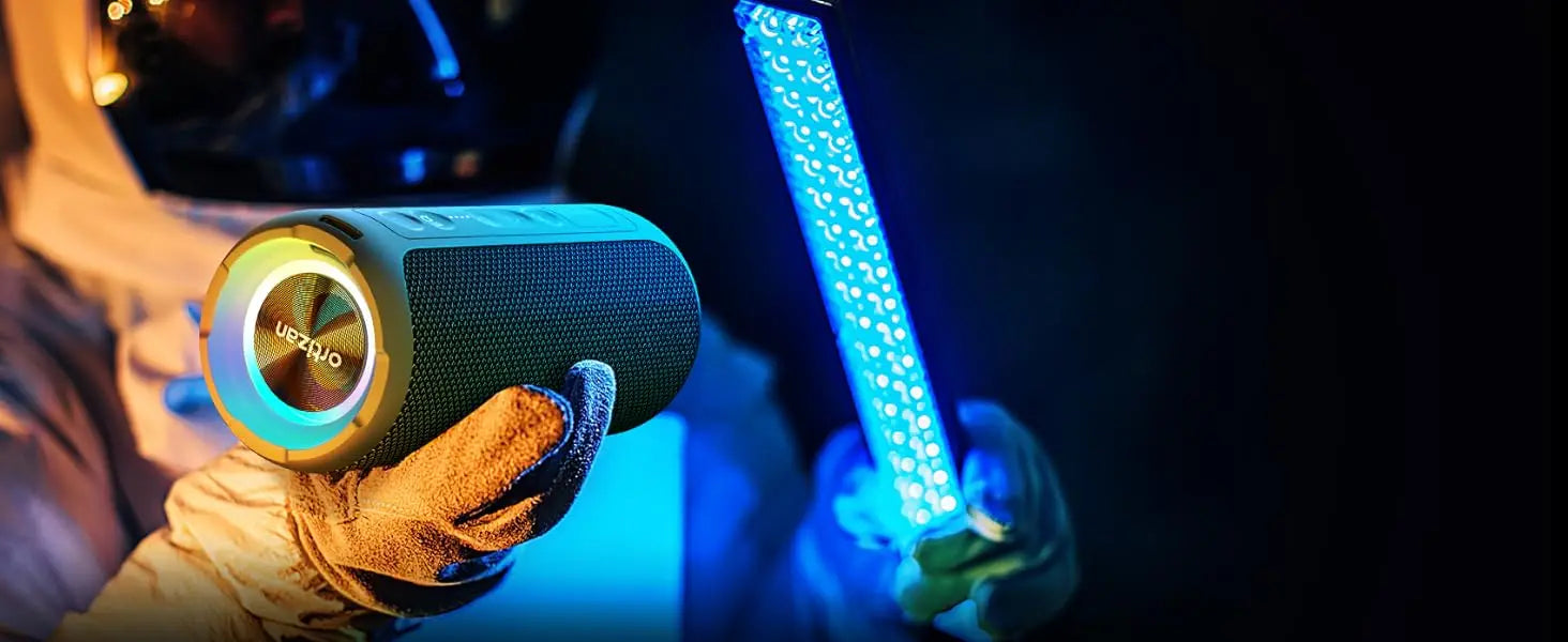 Portable Bluetooth Speaker – Waterproof, Deep Sound & Long Battery