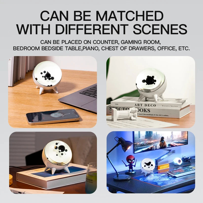 Sound-Reactive Liquid Rhythm Lamp