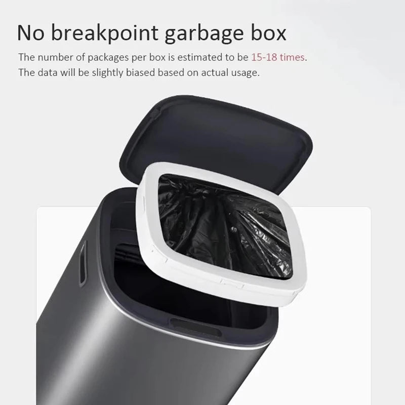 13L Smart Automatic Trash Can – Motion Sensor, Self-Sealing, USB-C Charging