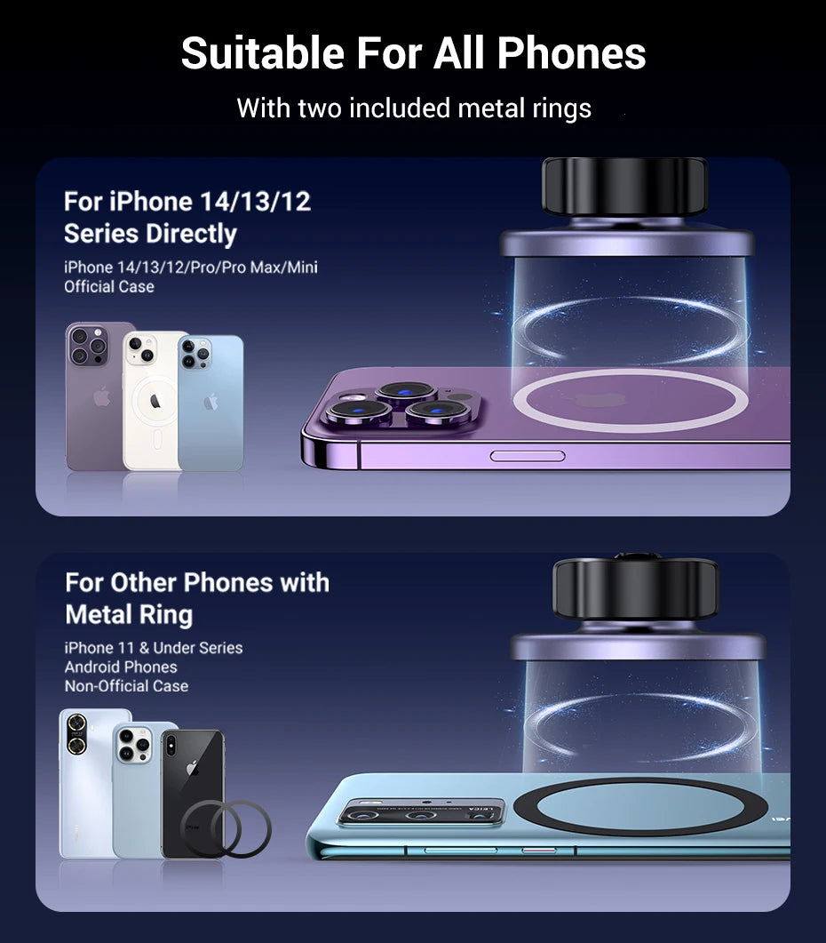 Magnetic Car Phone Holder | Air Vent Phone Mount – ZAIYNE