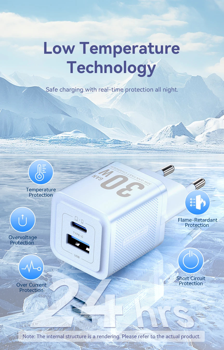 Vention 30W GaN USB-C Fast Charger | ZAIYNE