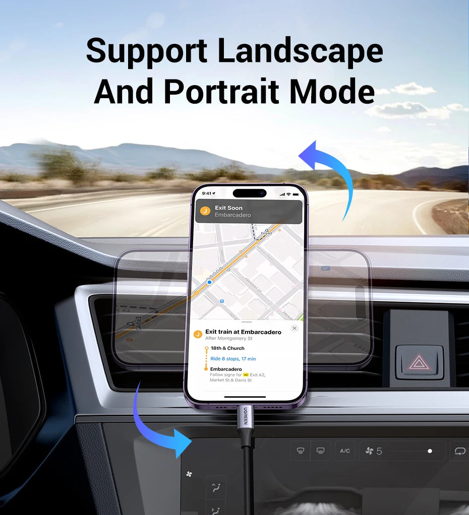 Magnetic Car Phone Holder | Air Vent Phone Mount – ZAIYNE