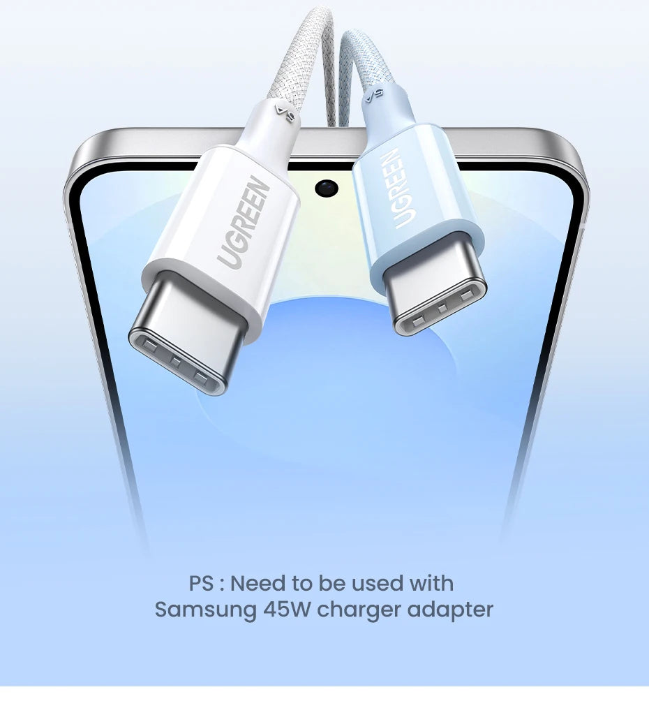 USB-C to USB-C 100W Fast Charging Cable | Power Delivery – ZAIYNE