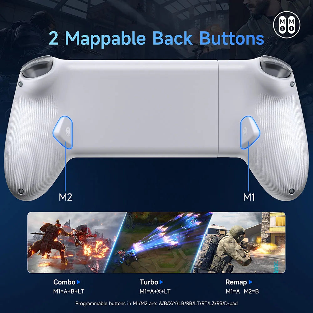 Mobile Gamepad M15 | Hall Effect Phone Controller for iPhone & Android | ZAIYNE