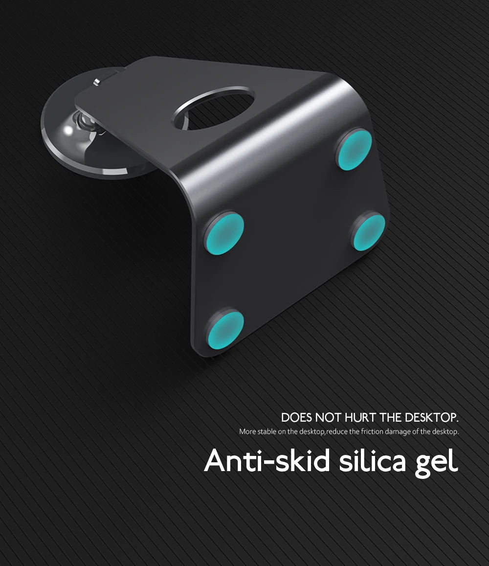 Magnetic Aluminum Phone Stand for Desk | Adjustable Holder – ZAIYNE