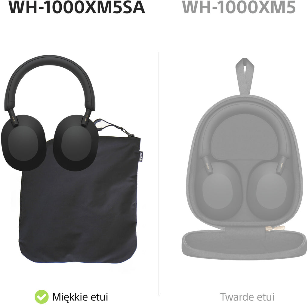 Sony WH-1000XM5 – Premium Noise Cancelling Headphones, 30h Battery Life