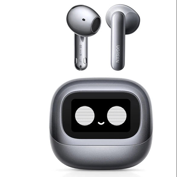 Premium LightBuds Magic — Smart Touch Wireless Earphones with ANC + ENC & LCD Display