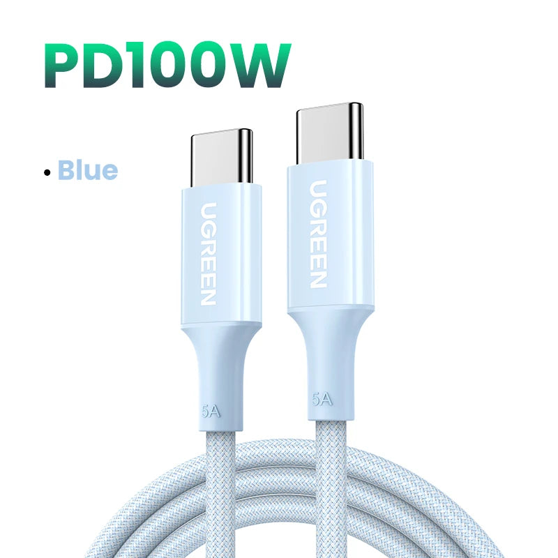 USB-C to USB-C 100W Fast Charging Cable | Power Delivery – ZAIYNE