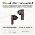 Wireless Earbuds with AI Translator & Smart Charging Case