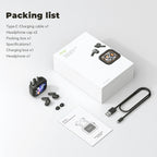 Wireless Earbuds with AI Translator & Smart Charging Case