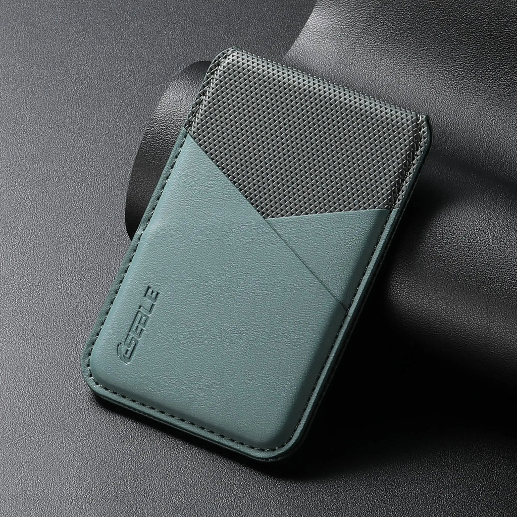 MagSafe Leather Wallet with Stand Function