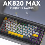 ZAIYNE AK820 MAX+ Pro – Wireless RGB Mechanical Keyboard | TFT Screen | 8000mAh