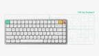 NuPhy Air75 V3 Wireless Low-Profile Mechanical Keyboard – 3-Mode