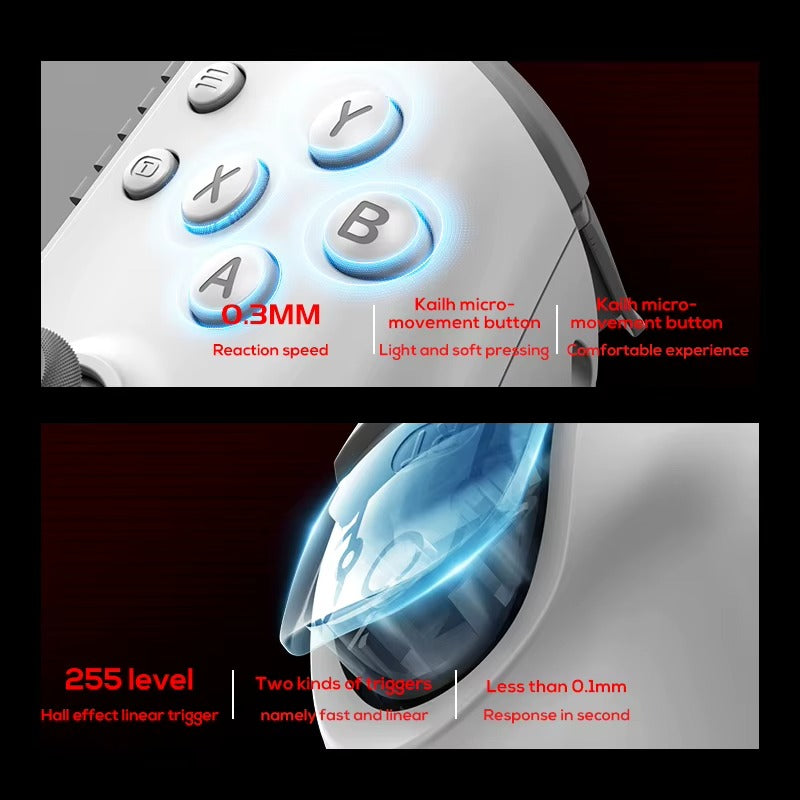 MEMO S3 Mobile Gamepad | Bluetooth / Type-C Phone Controller for iPhone & Android | ZAIYNE