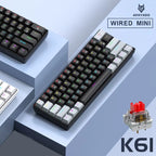 APAYADO K61 Mini Mechanical Gaming Keyboard – 60% RGB