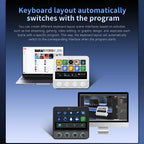 10-Key Visual Macro Console | RGB Touch Strip & Quad-Dial Controller | ZAIYNE