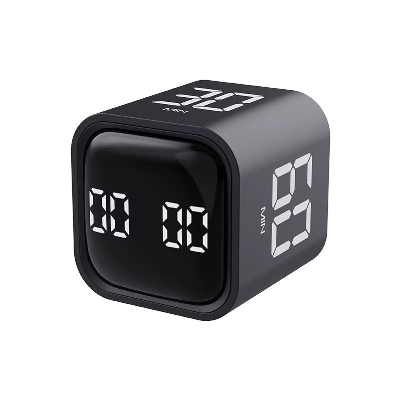 Gravity Flip Timer – Silent Countdown Cube 5–60 Min