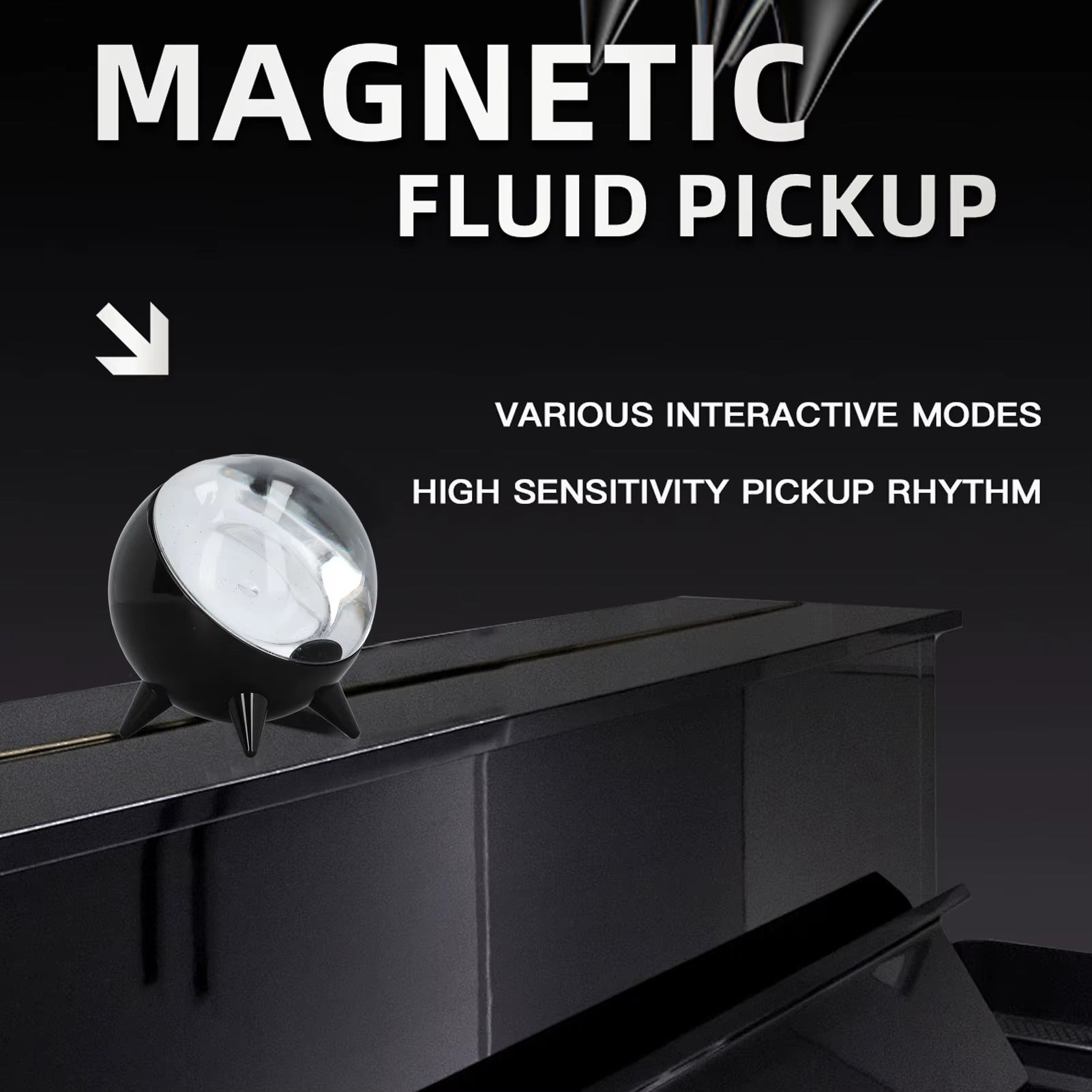 Sound-Reactive Liquid Rhythm Lamp