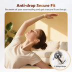 Open-Ear Clip-On Bluetooth Earbuds for Sports & Daily Use