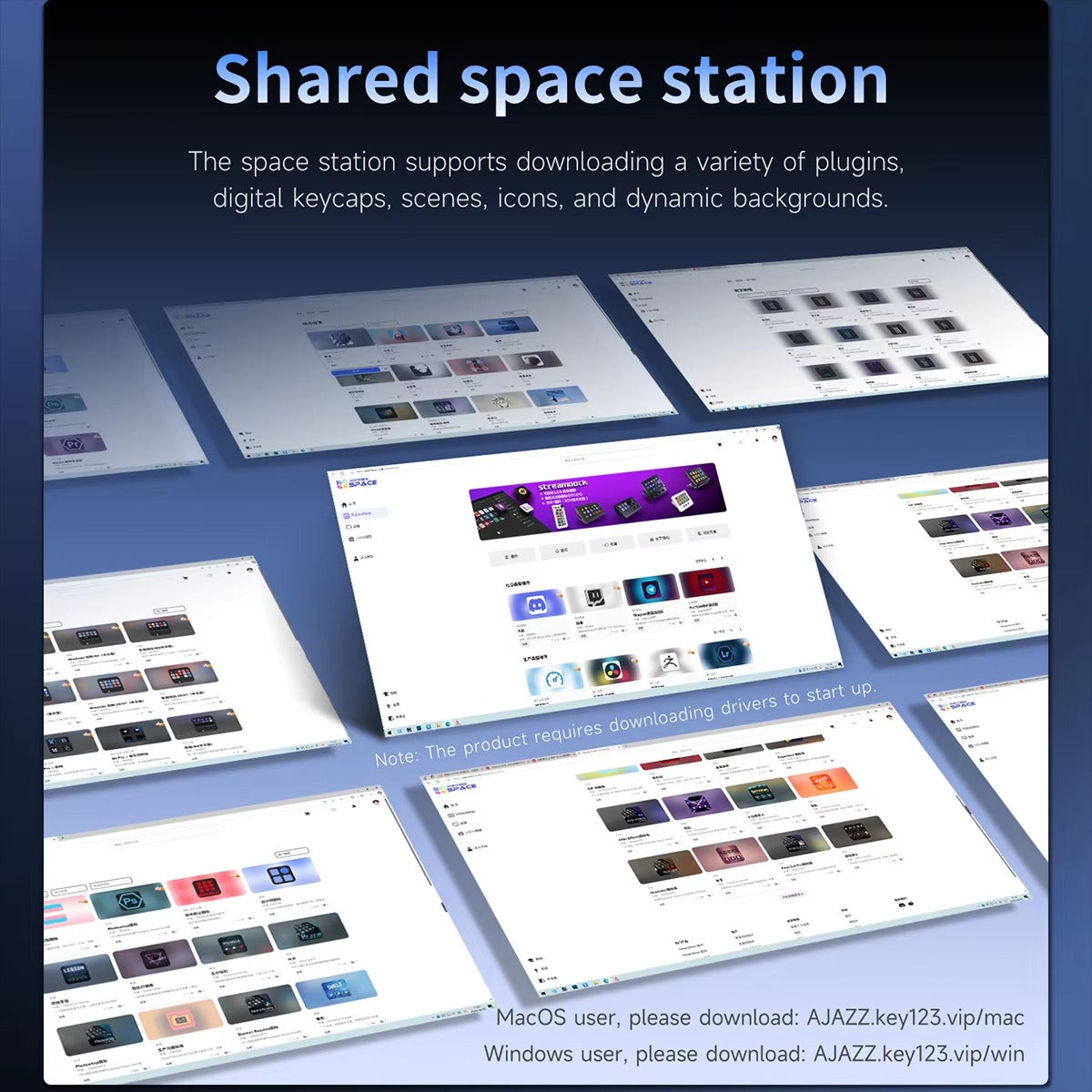10-Key Visual Macro Console | RGB Touch Strip & Quad-Dial Controller | ZAIYNE