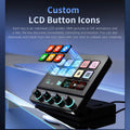 10-Key Visual Macro Console | RGB Touch Strip & Quad-Dial Controller | ZAIYNE