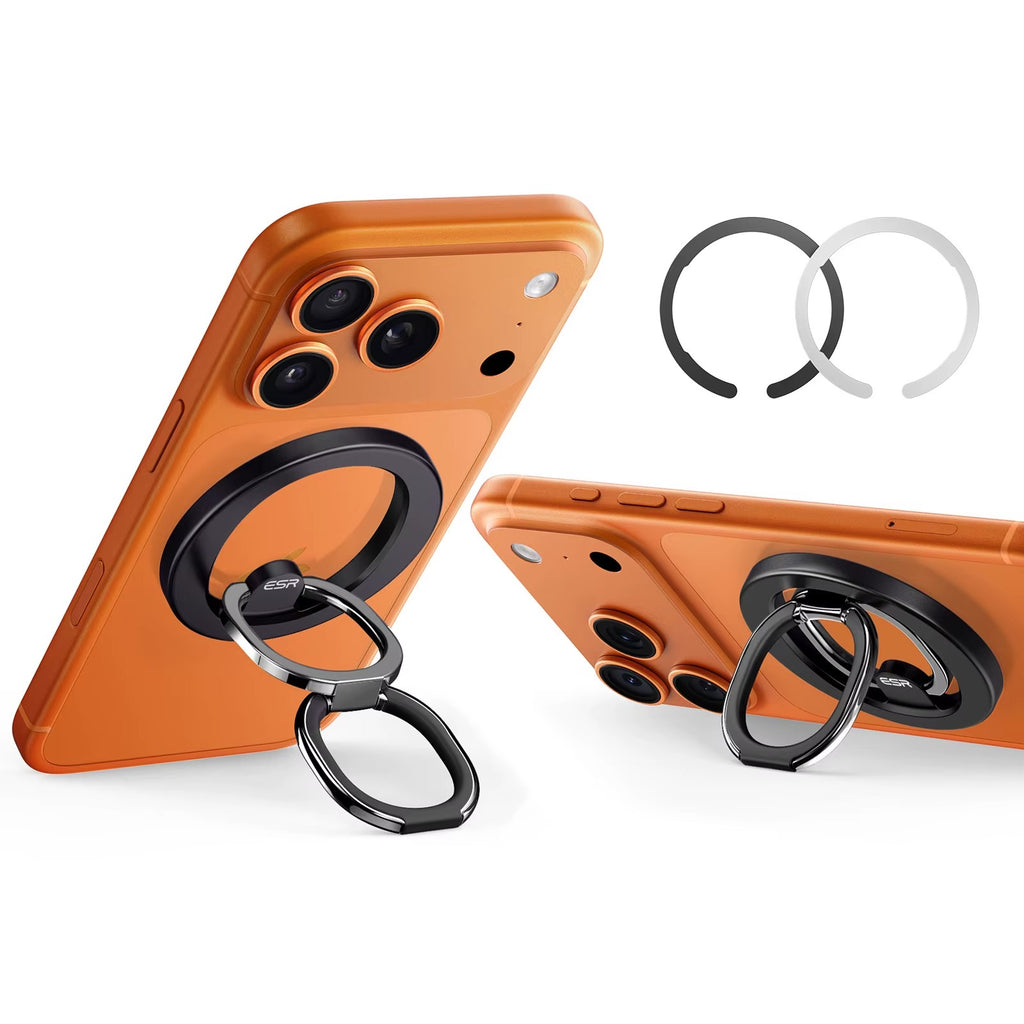 ESR MagSafe Phone Grip 2-Way Stand – Strong Magnetic Holder for iPhone (1200g Holding Power)