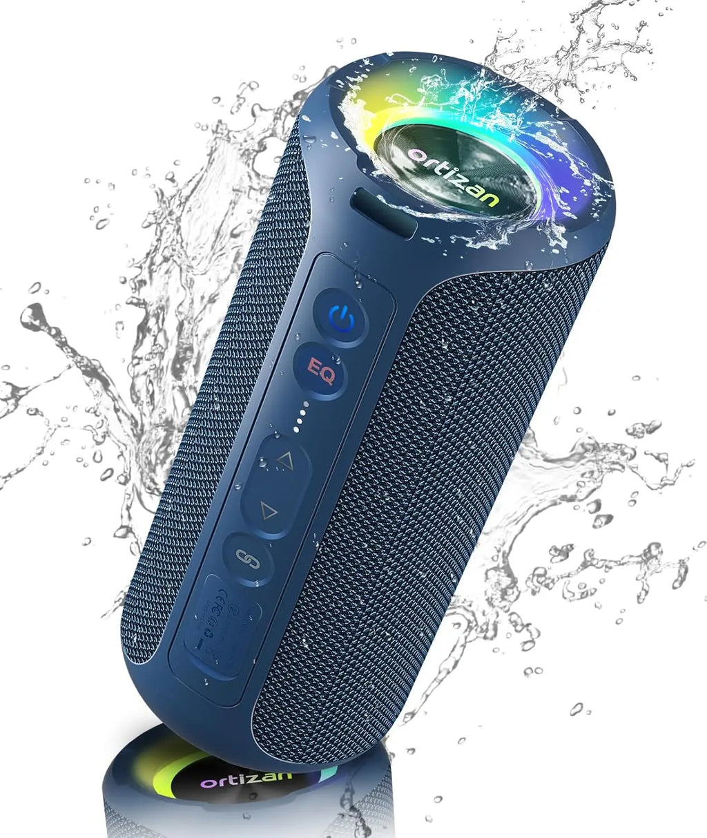 Portable Bluetooth Speaker – Waterproof, Deep Sound & Long Battery