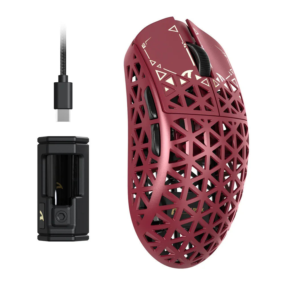 Ultralight Carbon Wireless Gaming Mouse – 39g Superlight RGB